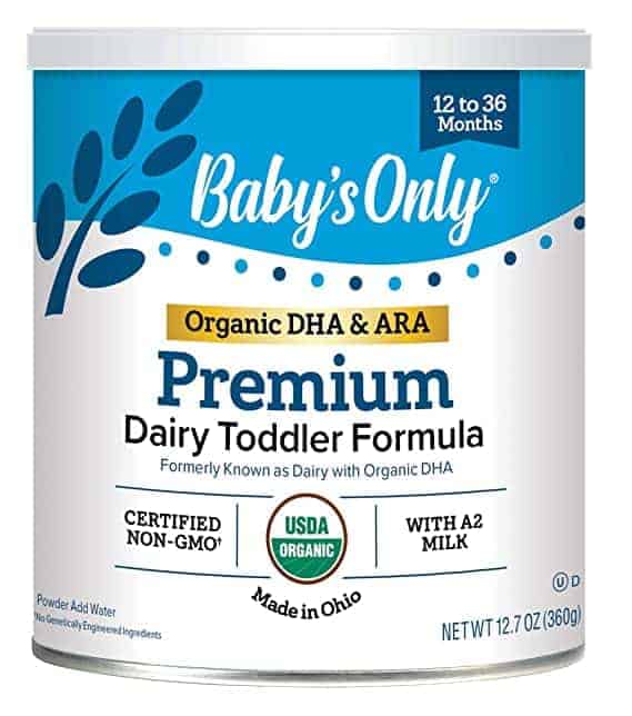 Baby's Only Premium Dairy Toddler Formula