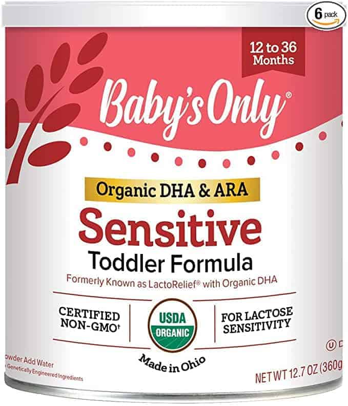 Baby's Only Sensitive Toddler Formula