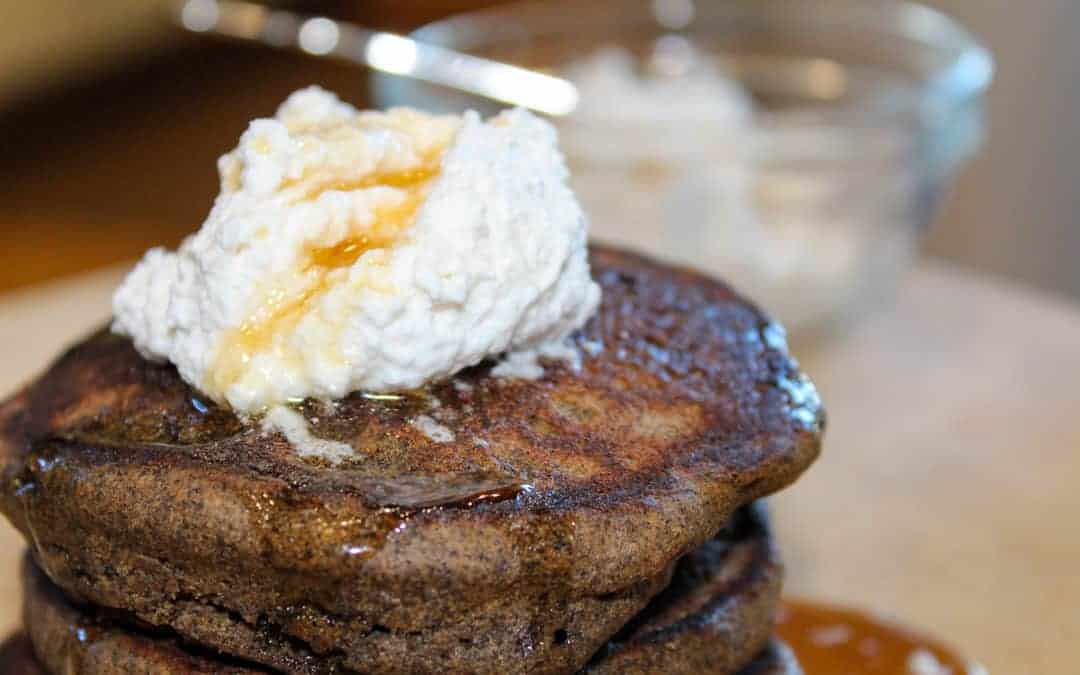 Gluten & Dairy Free Maple Pumpkin Spice Pancakes