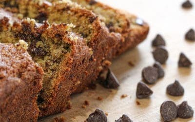 Gluten and Dairy Free Chocolate Chip Banana Bread