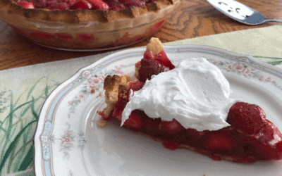Homemade, Delicious Gluten Free Strawberry Pie